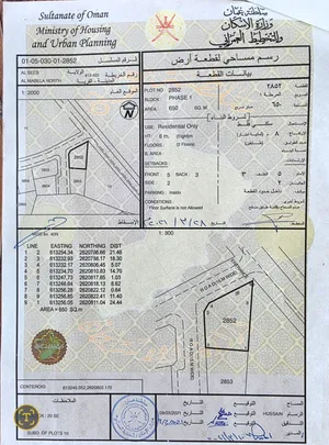 من المالك أرض سكنية مميزة