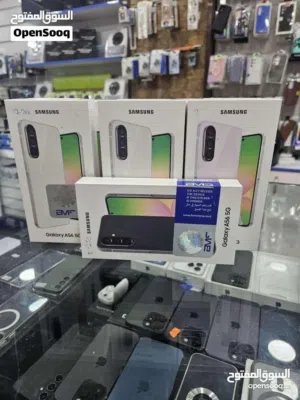 سامسونجBMS (256&128) A56 5g جديد كفالة الوكيل الرسمي في الأردن Bms