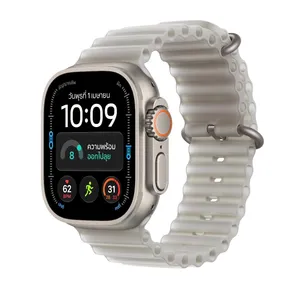 Apple Watch Ultra 4 Natural Titanium – Ocean Band