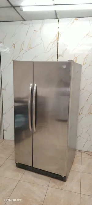 ثلاجة بابين ستانلس ستيل