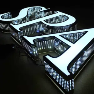3D letter, SS Letter, Aluminium Letter, Flex, Banner, Sticker, Alumi backlight front light.