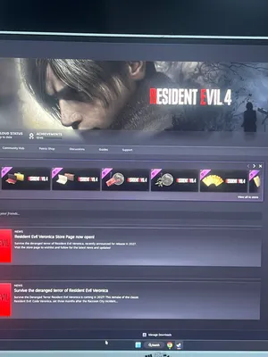 للبيع حساب ستيم في Resident evil 4