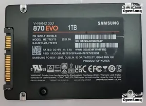 قراءة الوصف جيدا SAMSUNG SSD 870 EVO 1TB health 98%