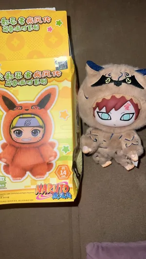 Naruto labubu plushie