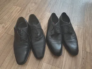 Men’s Branded Genuine Leather Dress Shoes (2 Pairs)