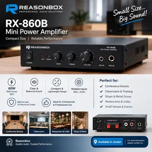 REASONBOX RX-860B – Mini Power Amplifier أمبليفاير صوت ميني