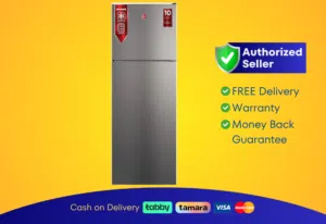 Hoover 425 Liters Top Mount Dual Inverter Refrigerator, HTR-425-S