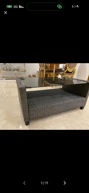 طاوله جانبيه من الراتان