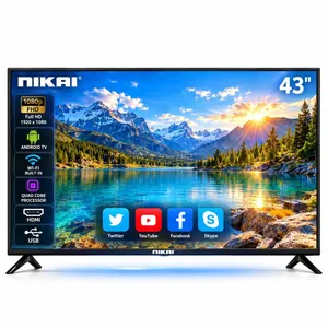 Nikai 43 QLED Smart Nikai LED TV (2026 Model) - Android 14, Dolby Vision