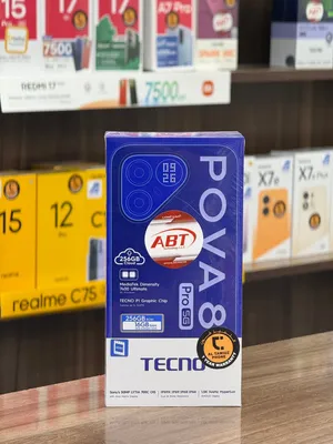 تكنو بوفا 8 برو 8 رام 256 جيجا  TACNO POVA 8 PRO 5G 8/256GB