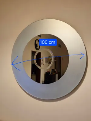 Wall Mount Round Mirror