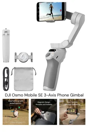 DJI OSMO MOBILE SE .