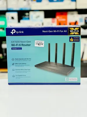 Brand New TP-Link WiFi 6 Router in Oman High Coverage