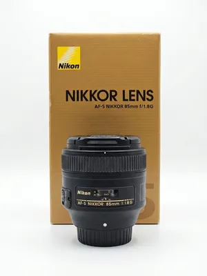 عدسة Nikon AF-S NIKKOR 85mm f/1.8G