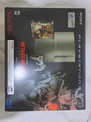 playstation 3 metal gear solid 4 limited edition new