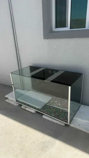 احواض سمك كبير ومتوسط وصغير