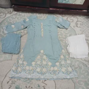 Pakistani Indian dresses ready to wear three piece suit/