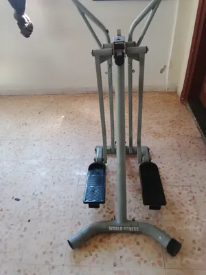 جهاز المعروف بالغزال الطائر الهوائي رياضي ماركة world fltness للببع بسعر مغري سعر حرق او بدل بغسالة