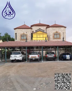 فيلا فاخره بتصميم راقي وواجهة حجر انيقة بمساحة كبيرة جدا بمنطقة الجرف تملك حر