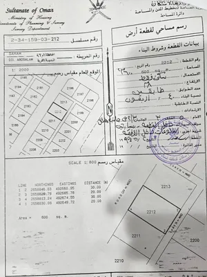 فرصة استثنائية: أرضين شبك (قطعتين في مساحة واحدة) للبيع في صحم الديل