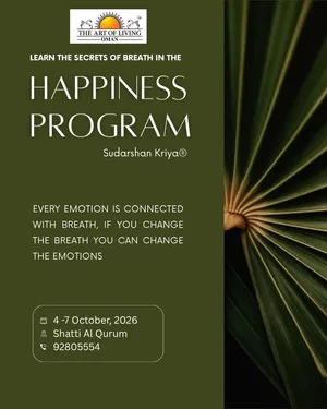 Happiness can’t be bought; Breathing techniques help.