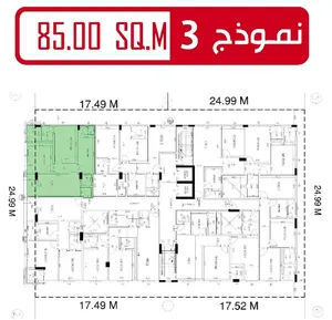 85 m2 2 Bedrooms Apartments for Sale in Muscat Al Mawaleh