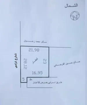 قطعة ارض للبيع في كرزاز