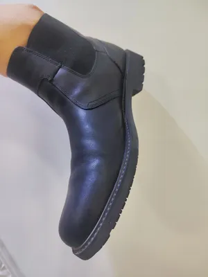 Original Timberland Men's Leather Chelsea Boots Black Size 45 / 11 US