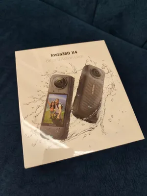 Insta360 X4 8K 360 Action Camera + Insta360 Invisible Selfie Stick + Lexar Professional 256GB Memory