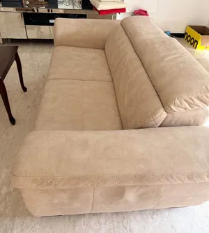 2+2+1 sofa set suede waterproof home center MIRDIF DUBAI