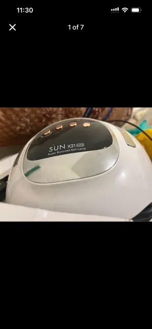 جهاز تجفيف اظافر شبه جديد لعدم الحاجة