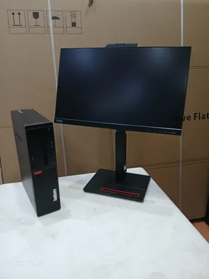Lenovo ThinkCentre Full Setup - Core i7 8th Gen / 16GB RAM / 512GB NVMe SSD + 21.5 ThinkVision Moni