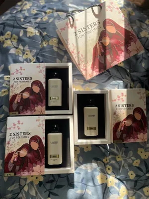 2sisters for perfumes عطور براند عماني حجم 70 مل سعر 10 ريال مشروع منزلي لأختين