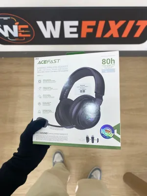 ACEFAST GAMING WIRELESS HEADSET 2.4G + BT DUAL WIRELESS MODE, 80h Long usage time.1 year warranty.