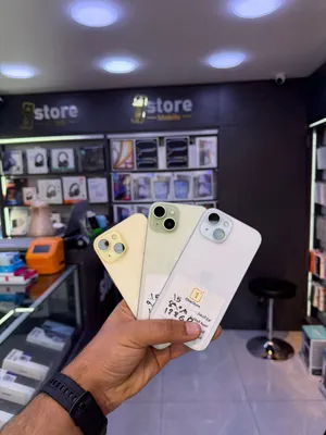 iPhone 15 128 GB uesd ايفون 15 128 جيجا مستعمل بحاله وكاله بطاريات 89/90 % اصلي مش مروفع او مفتوح