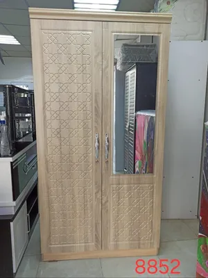 كبت 2 باب جاهز والتركيب مجاني مقاس 200x100 2-door wardrobe
