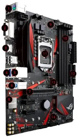 ROG STRIX B250G GAMING Motherboards ROG Global