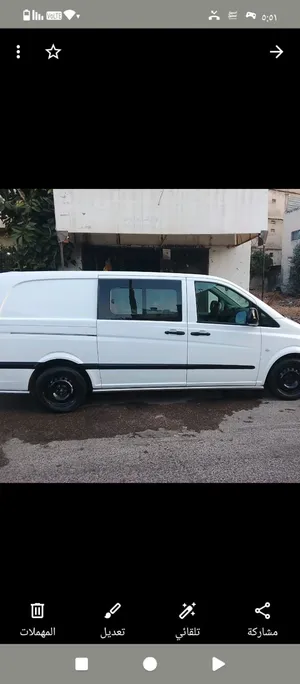 للبيع: باص مرسيدس فيتو نظيف جداً بحالة الوكالة وبدون حوادث ما حدى يبخس بل مره