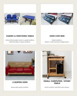 Miscellaneous Home furniture and appliances