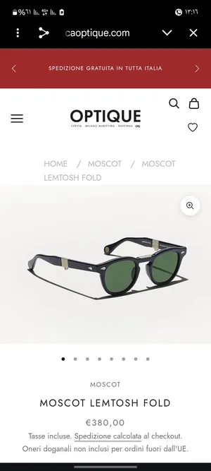 MOSCOT LEMTOSH FOLD