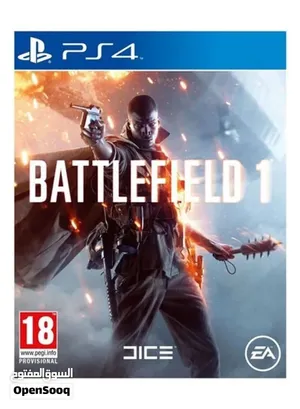 لعبة باتلفيلد 1 (Battlefield 1) لبلايستيشن - بحالة ممتازة