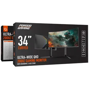 Porodo 34-inch Curved Gaming Monitor WQHD 200Hz