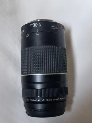 عدسة canon 75_300
