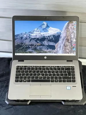 لابتوب HP EliteBook احترافي (Core i7 جيل 6 / هاردين SSD + HDD / بطارية 100% )