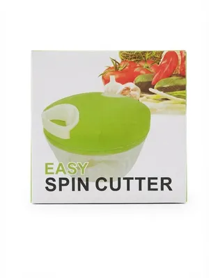 Easy Spin Cutter SC-01 – Manual Vegetable Chopper & Food Processor (Brand New)