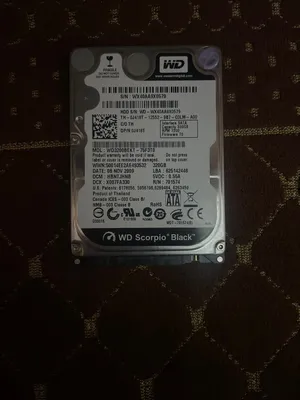 هارد لابتوب عالي الأداء WD Scorpio Black 320GB (مستعمل)