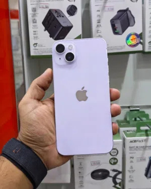 عرض خاص : iPhone 14 plus 128gb هاتف بحالة الوكالة مع ضمان من دكتورفون و بأقل سعر