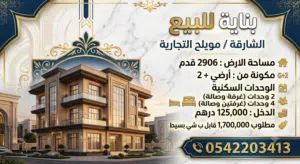 بناية للبيع مويلح التجارية