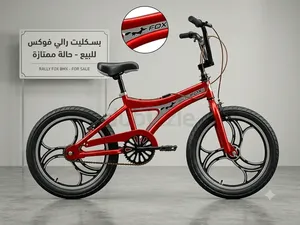 A BMX bicycle in a new condition