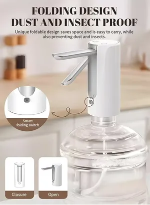 مضخة الماء المتنقلة والقابلة للشحن portable water pump  وضمان سنة